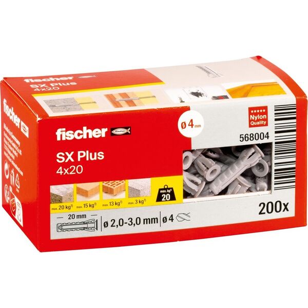 Sourcing University pin SX Plus 4x20 mm, 200 pcs.