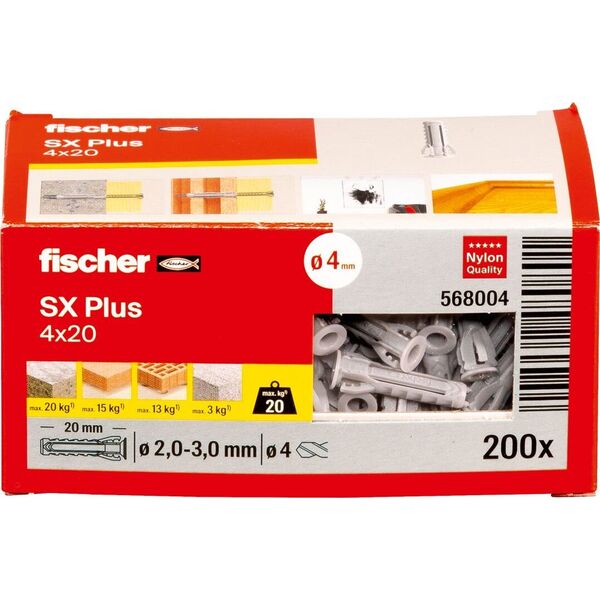 Sourcing University pin SX Plus 4x20 mm, 200 pcs.