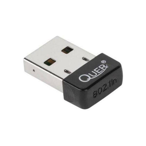 Karta sieciowa Quer USB WiFi Adapter (KOM0639)