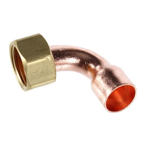 Conex COPPER LUK 90 ΜΕ ΚΟΡΥΦΟ. ΣΦΡΑΓΙΔΑ. 18Χ3/4 25/150
