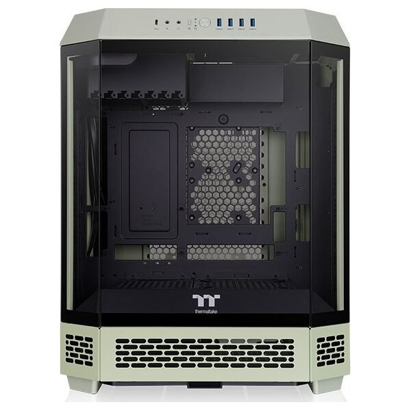 Θήκη Thermaltake Thermaltake CA-1Z1-00MEWN-00 προστασίες & βάσεις υπολογιστών Midi Tower Ανοιχτό πράσινο