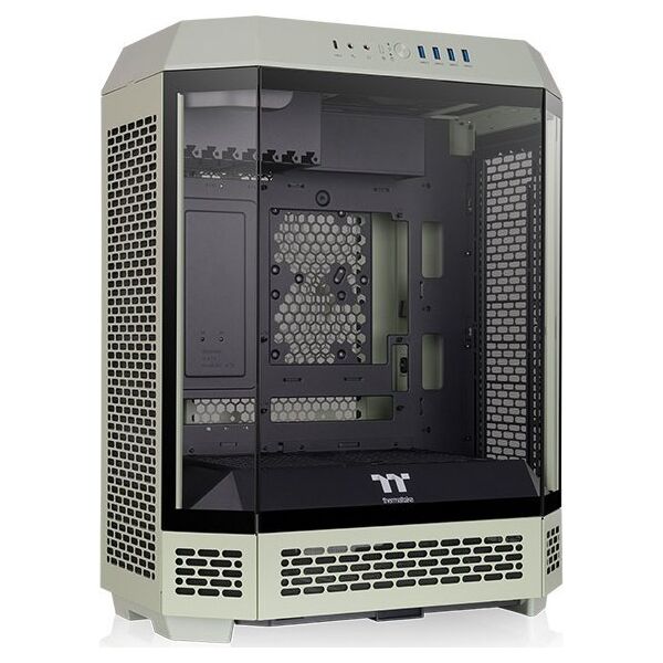 Θήκη Thermaltake Thermaltake CA-1Z1-00MEWN-00 προστασίες & βάσεις υπολογιστών Midi Tower Ανοιχτό πράσινο
