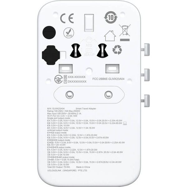 Modem GlocalMe Adapter Roamplug z hotspotem 4G/LTE Wi-Fi GlocalMe