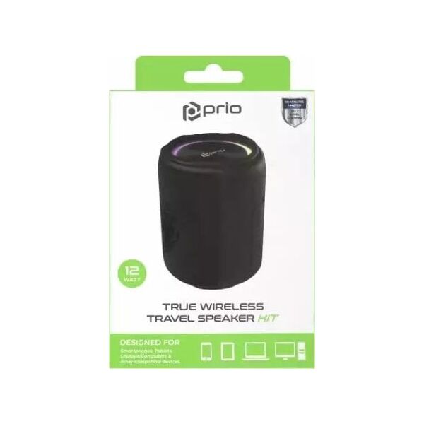 Ασύρματο Ηχείο Ταξιδιού Prio PWE-1402 True 12W
