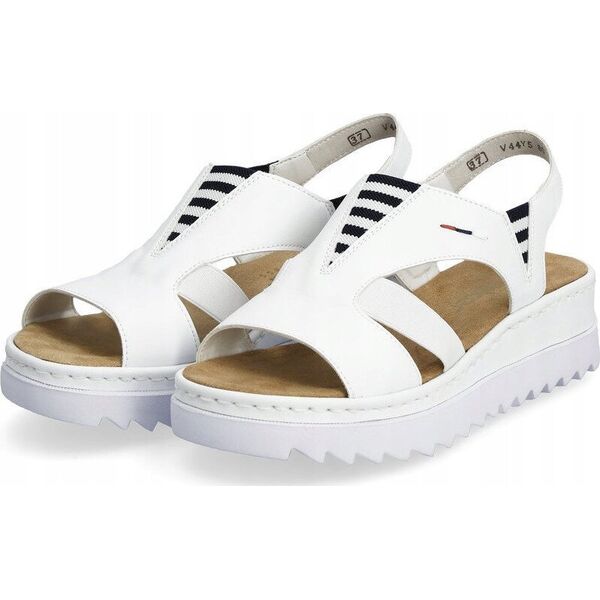 Rieker Rieker Sandals V44Y5-80 białe 36