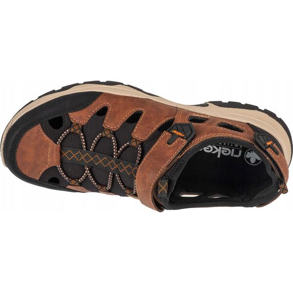 Rieker Sandals B8375-90 Brązowe 40