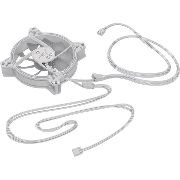 Wentylator Modecom Volcano Apex 120 ARGB Reverse Biały (FAN-APEX-120R-ARGB-20)