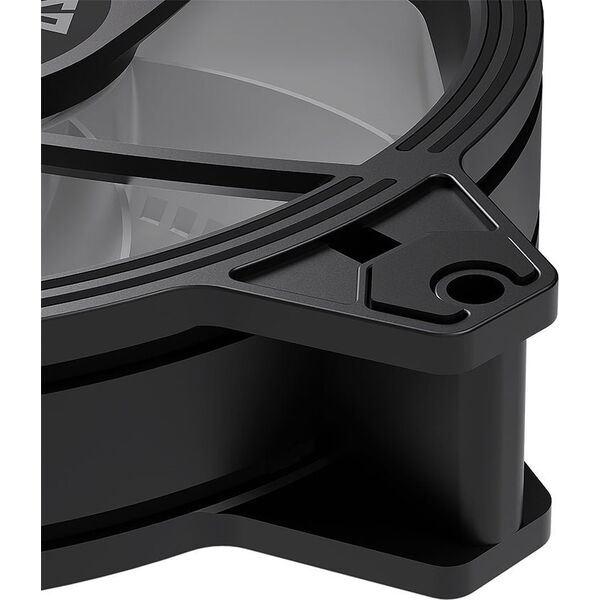 Wentylator Modecom Volcano Apex 120 ARGB Standard Czarny (FAN-APEX-120S-ARGB-100)