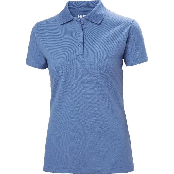 Γυναικείο HELLY HANSEN Manchester Polo T-shirt, γαλάζιο, M XL