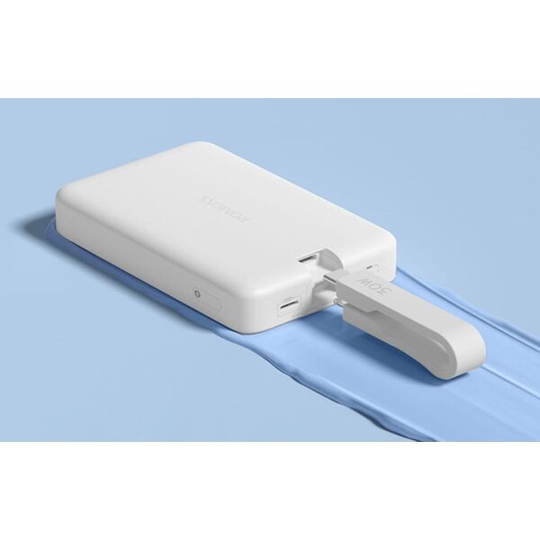 Powerbank Romoss WMS10 10000mAh 30W, biały  Ładowanie magnetyczne i szybkie ładowanie