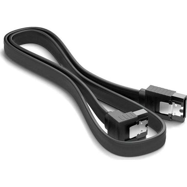 SATA - SATA, 0.4m, Czarny (AK121A)