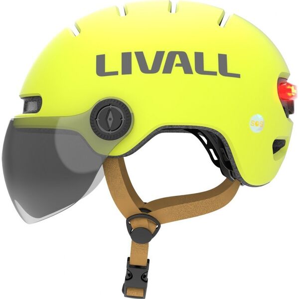 Livall Livall Kask Miejski Livall L23 z Szybką Czujnikiem Upadku SOS i LED