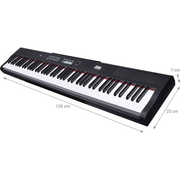 DNA DNA PP 88 pianino cyfrowe pełnowymiarowe keyboard do nauki