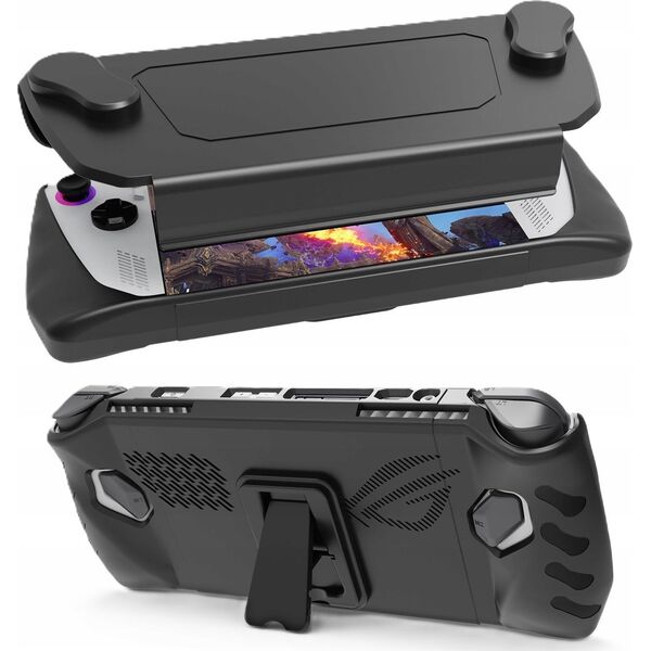 JYS Futerał Pokrowiec Etui Case Osłona 2w1 Przód Tył do Konsoli Asus Rog Ally / JYS-RA005-V3