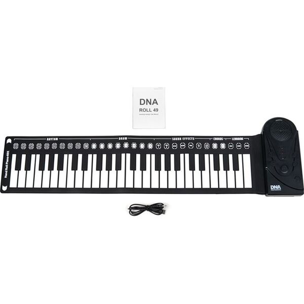 DNA DNA ROLL 49 keyboard zwijany gumowy przenośny klawisze organy