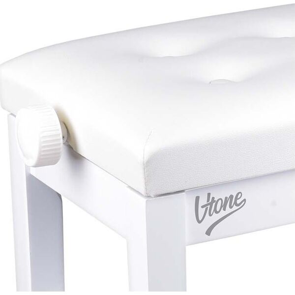 V-Tone V-TONE ŁAWA 1 WH ława do pianina fortepianu BIAŁA