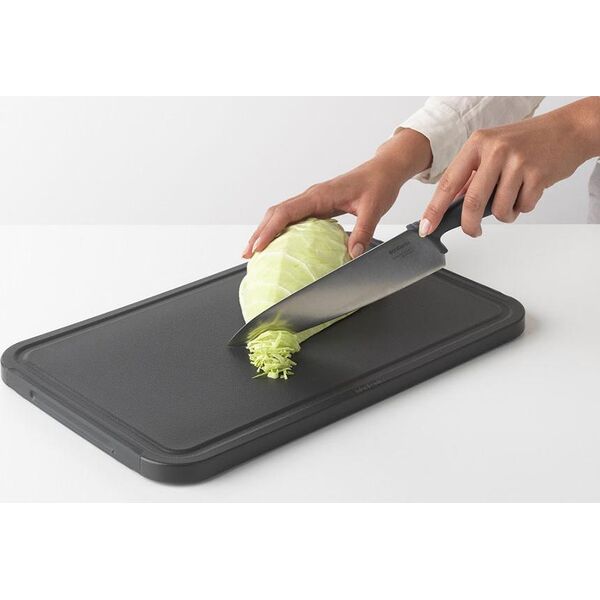 Brabantia BRABANTIA - Tasty+ - Nóż szefa kuchni 20 cm - Ciemnoszary