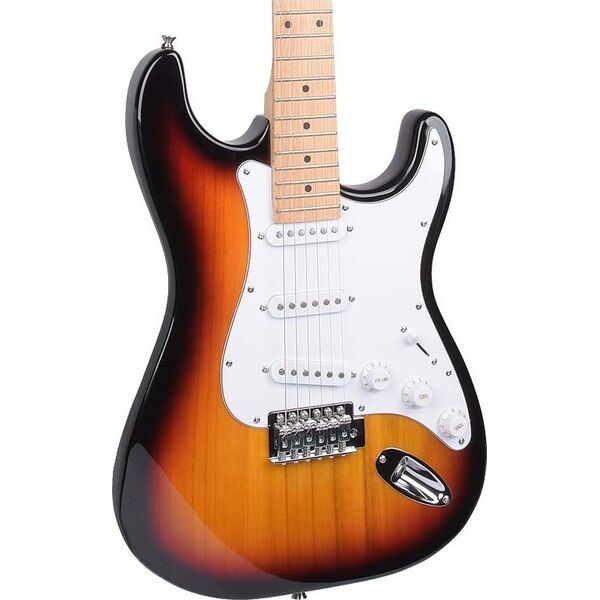 NN EG SET SB zestaw gitarowy gitara elektryczna stratocaster