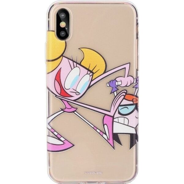Θήκη Σιλικόνης Cartoon Network Dexter για Apple iPhone XS Max Dexter με Dee Dee