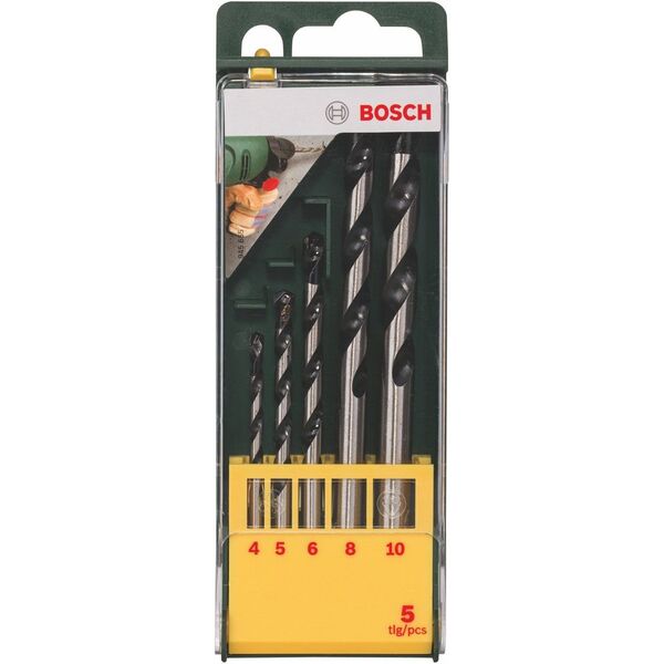 Wiertło Bosch walcowe 10 5 6 8 4mm 5szt. (2607019444)