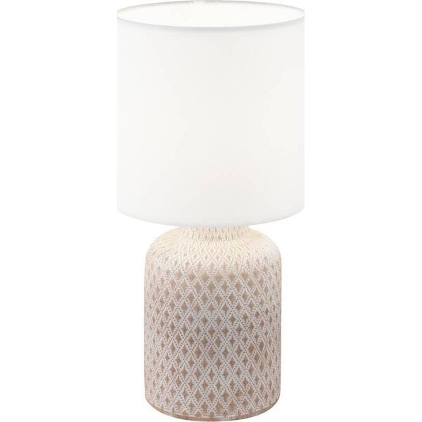 Lampa stołowa EGLO Lampka nocna biała Eglo BELLARIVA 97773