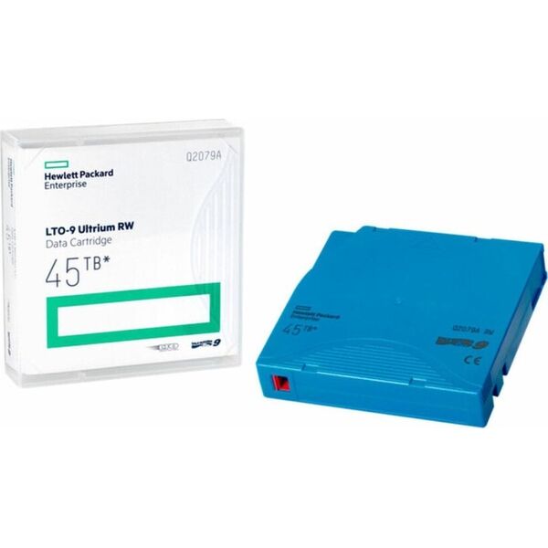 HPE HPE LTO-9 Ultrium 45TB RW Tape Μη Προσαρμοσμένη Ετικέτα 20 Κασέτες Δεδομένων με Θήκες 13342328 190017480596