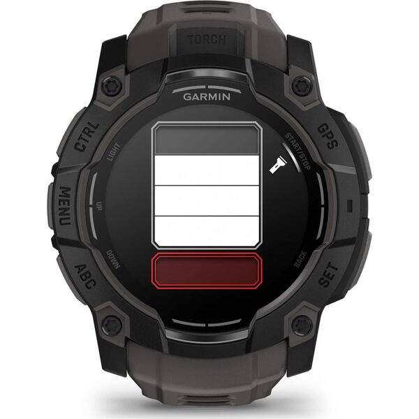 Garmin Instinct 3 AMOLED 50mm Μαύρο (010-03020-00)