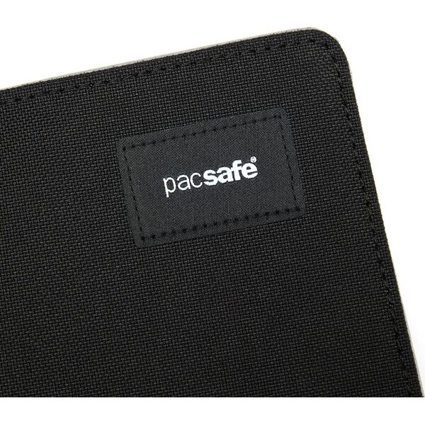 Portfel mały RFID Pacsafe - czarny