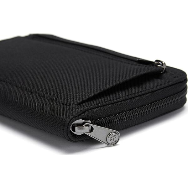 Portfel męski duży RFID Pacsafe - czarny