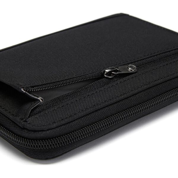 Portfel męski duży RFID Pacsafe - czarny