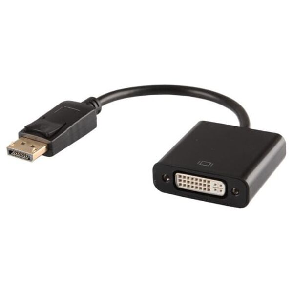 Adapter AV Savio DisplayPort - DVI-I czarny (CL-91)