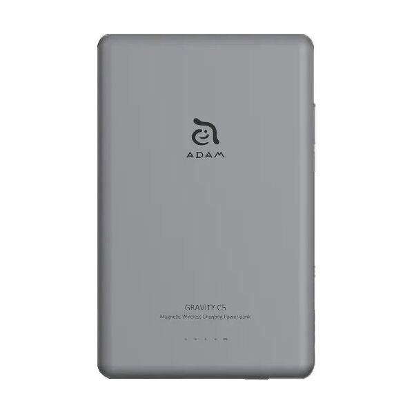 Powerbank Adam Elements Adam Elements Gravity C5 - magnetyczny powerbank bezprzewodowy 5000 mAh szary - Gwarancja bezpieczeństwa. Proste raty. Bezpłatna wysyłka od 170 zł.