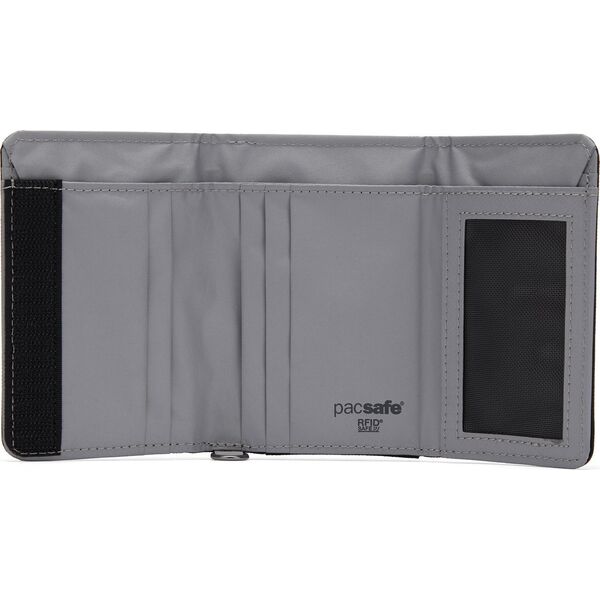 Portfel składany RFID Pacsafe  - czarny