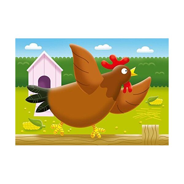 Ravensburger Ravensburger 7302 Moja pierwsza łamigłówka na farmie Puzzle - 2, 3, 4 i 5 szt.