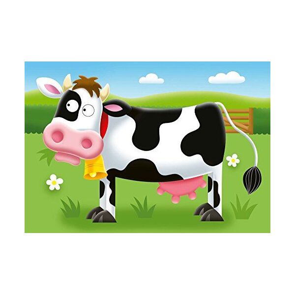 Ravensburger Ravensburger 7302 Moja pierwsza łamigłówka na farmie Puzzle - 2, 3, 4 i 5 szt.