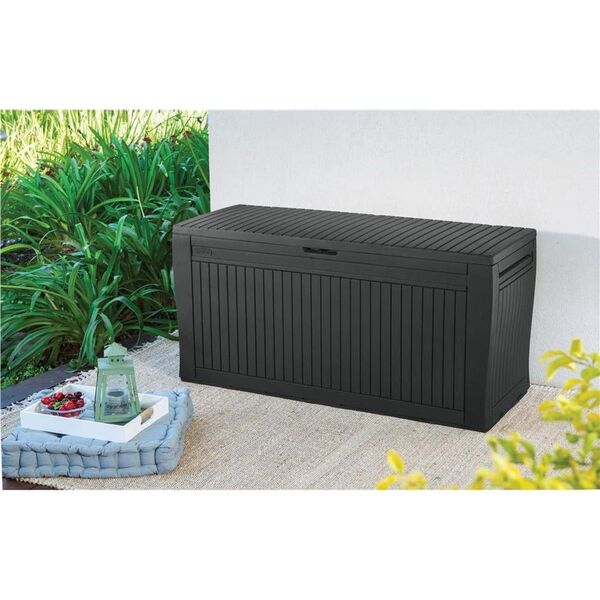 Skrzynia ogrodowa Curver Skrzynia ogrodowa COMFY STORAGE BOX 270 L graphite