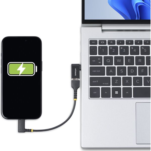 StarTech USB31CAADGCPRA zmieniacz płci / kabli USB Type-C USB Typu-A Czarny