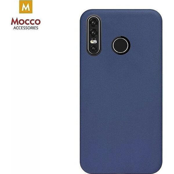 Mocco Ultra Slim Soft Matte 0.3 mm Silicone Case for Samsung Galaxy A72 5G Blue