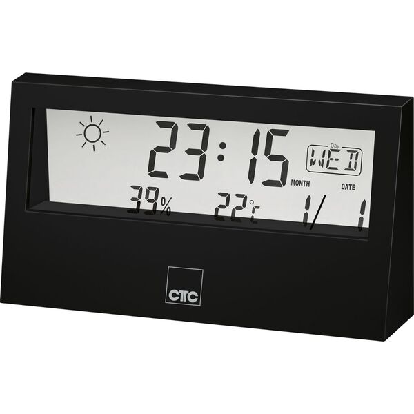 Stacja pogodowa Clatronic WSU 7022 czarna