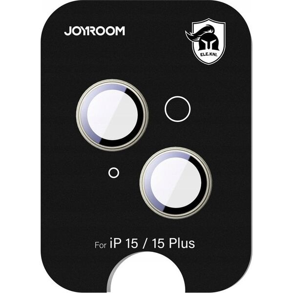 Προστατευτικό γυαλί JOYROOM JR-MFY0251 για φακούς iPhone 15/15 Plus - κίτρινο