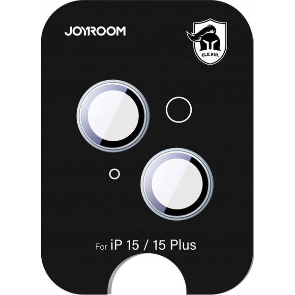 Προστατευτικό γυαλί JOYROOM JR-MFY0250 για φακούς iPhone 15/15 Plus - μπλε