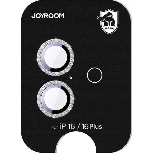 Προστατευτικό γυαλί JOYROOM JR-MSJ0272 για φακούς iPhone 16/16 Plus - ασημί