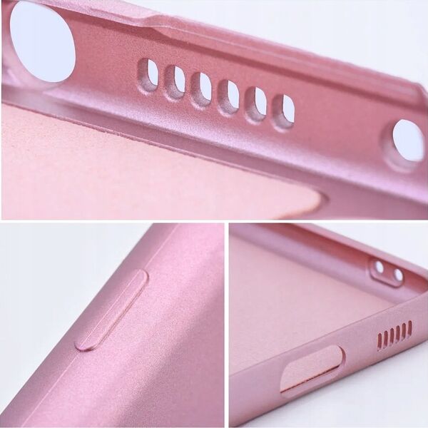 Θήκη METALLIC για XIAOMI Redmi NOTE 14 PRO 4G ροζ