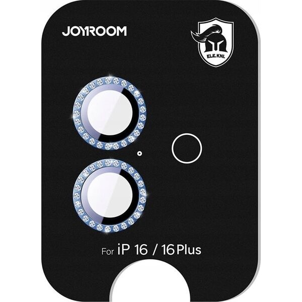Προστατευτικό γυαλί JOYROOM JR-MSJ0273 για φακούς iPhone 16/16 Plus - μπλε