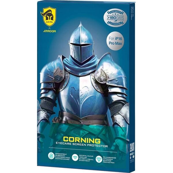 Tempered Glass Joyroom JR-MKN0312 Corning Eyecare για iPhone 16 Pro