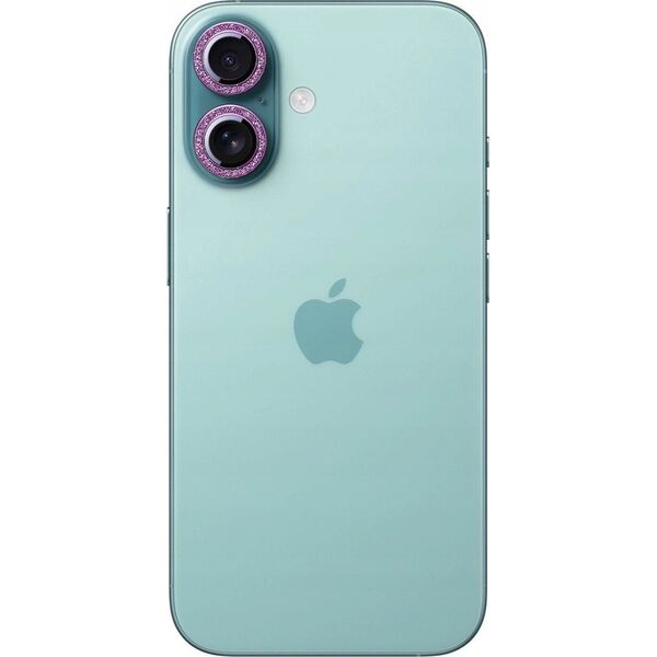 Προστατευτικό γυαλί JOYROOM JR-MSF0302 για φακούς iPhone 16/16 Plus - ροζ