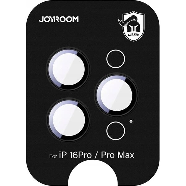 Προστατευτικό γυαλί JOYROOM JR-MFY0260 για φακούς iPhone 16 Pro/16 Pro Max - μαύρο