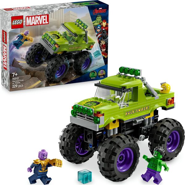 Monster truck Hulka εναντίον Thanos (76312)