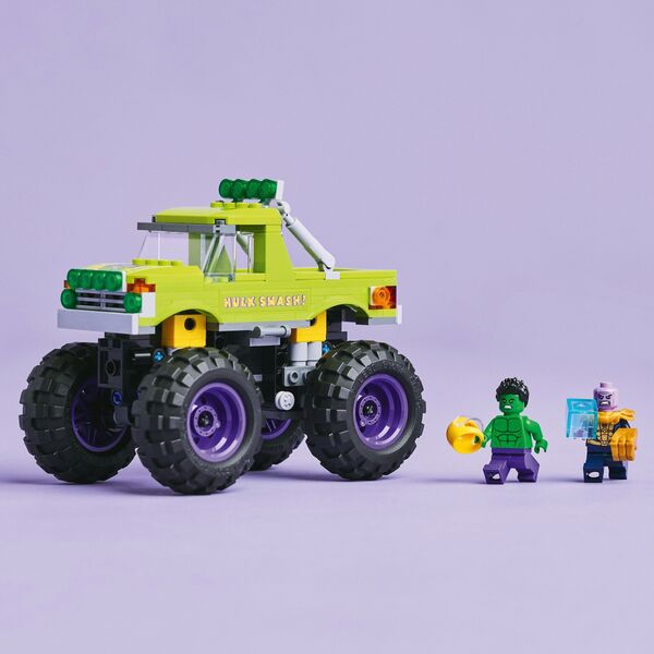 Monster truck Hulka εναντίον Thanos (76312)