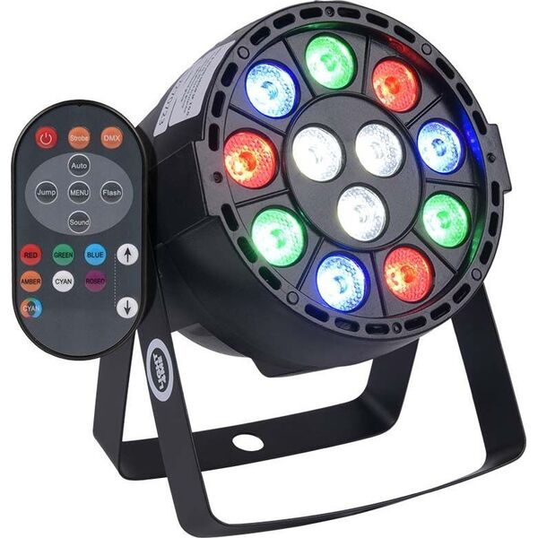 LIGHT4ME LIGHT4ME P12 LED PAR RGBW reflektor sceniczny +pilot